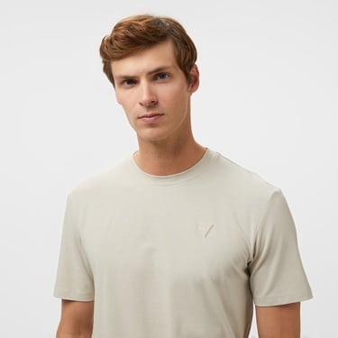  Guess Hedley Erkek Bej T-Shirt
