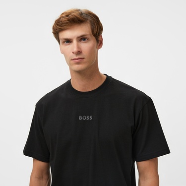  Boss Erkek Siyah T-Shirt