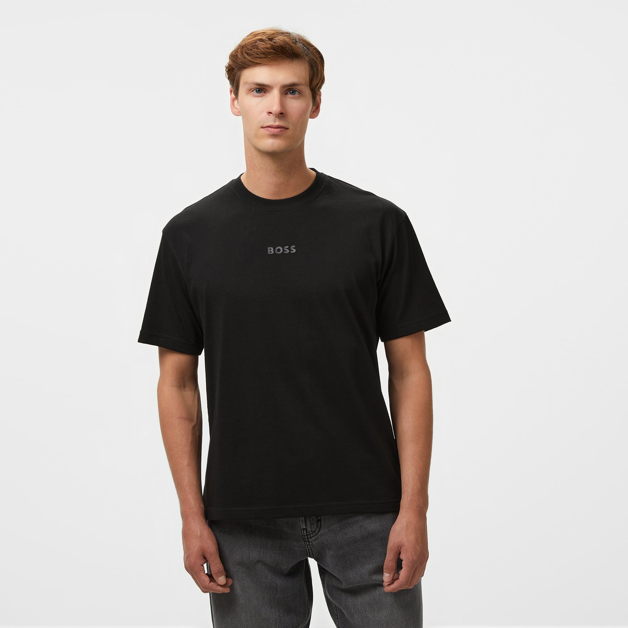 Boss Erkek Siyah T-Shirt