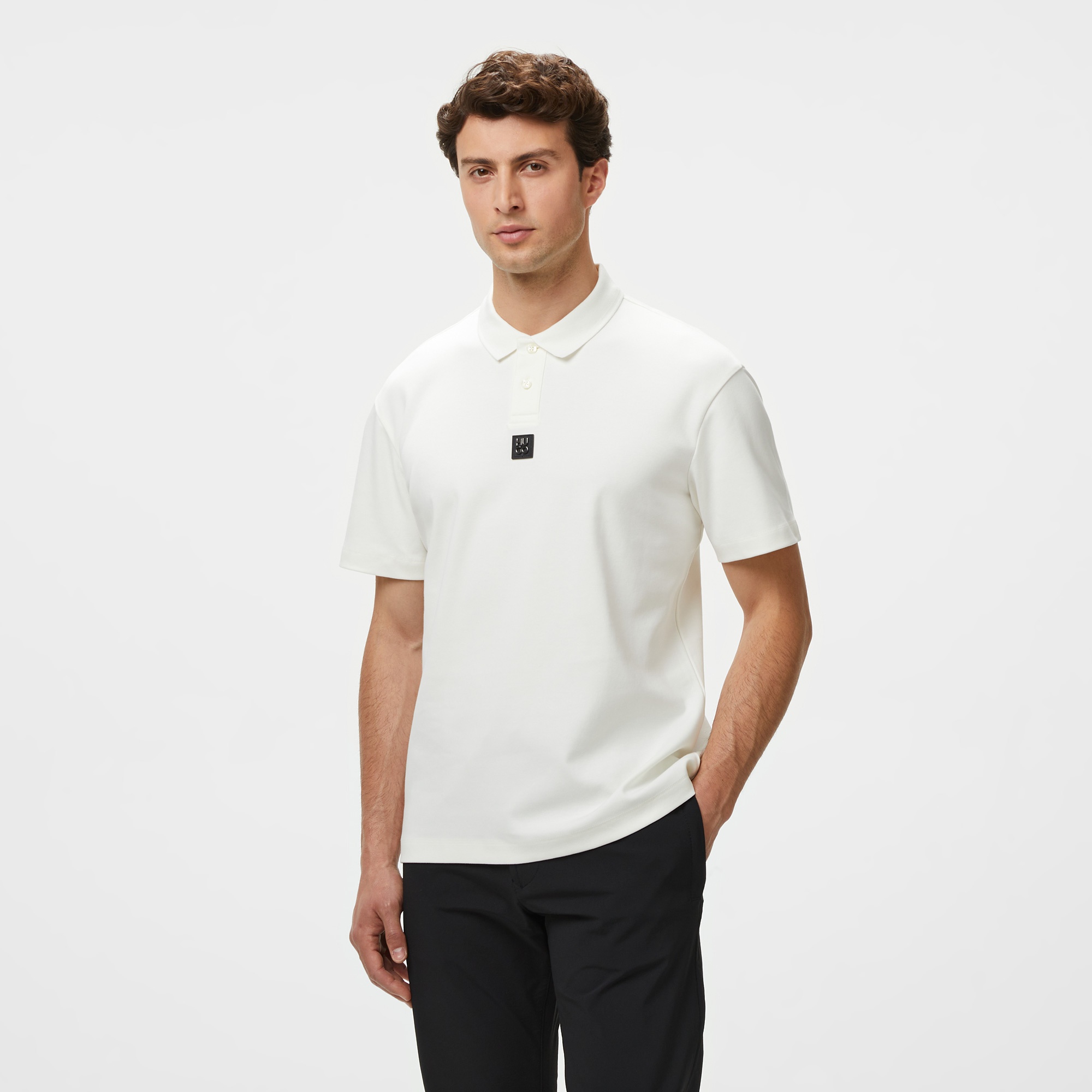 Hugo Deabono Erkek Krem Polo