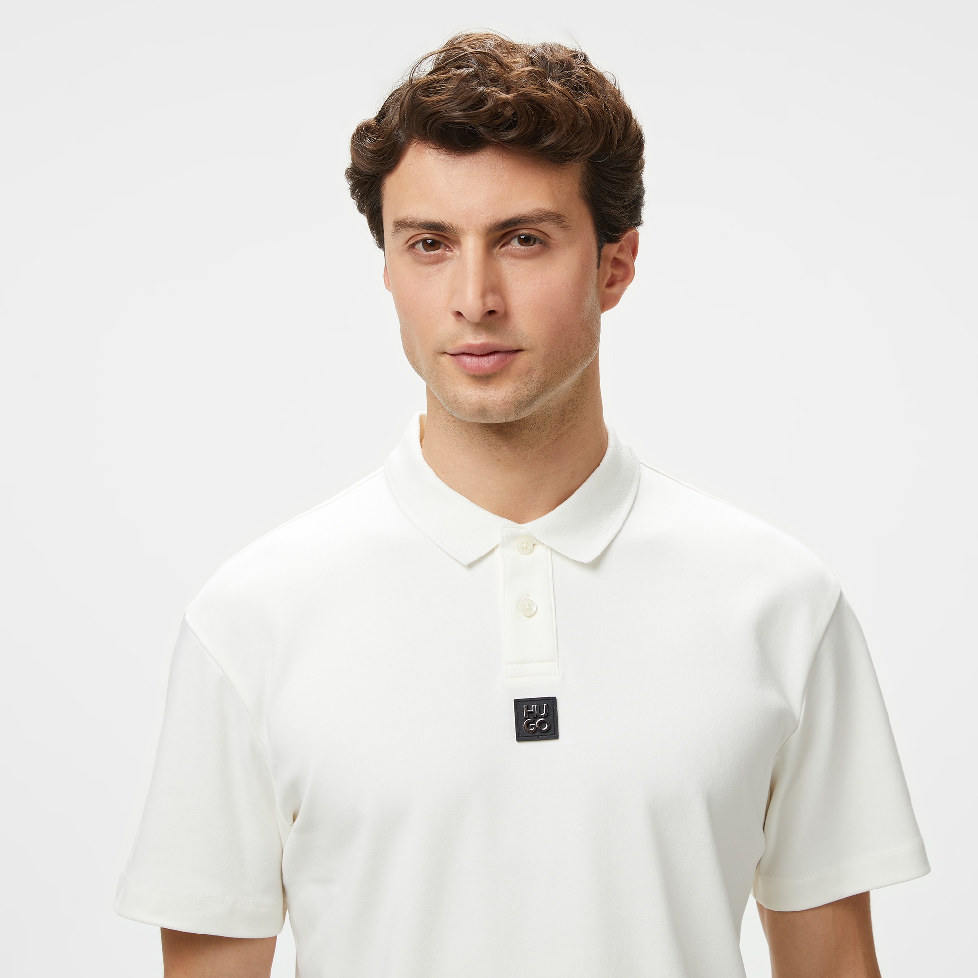 Hugo Deabono Erkek Krem Polo