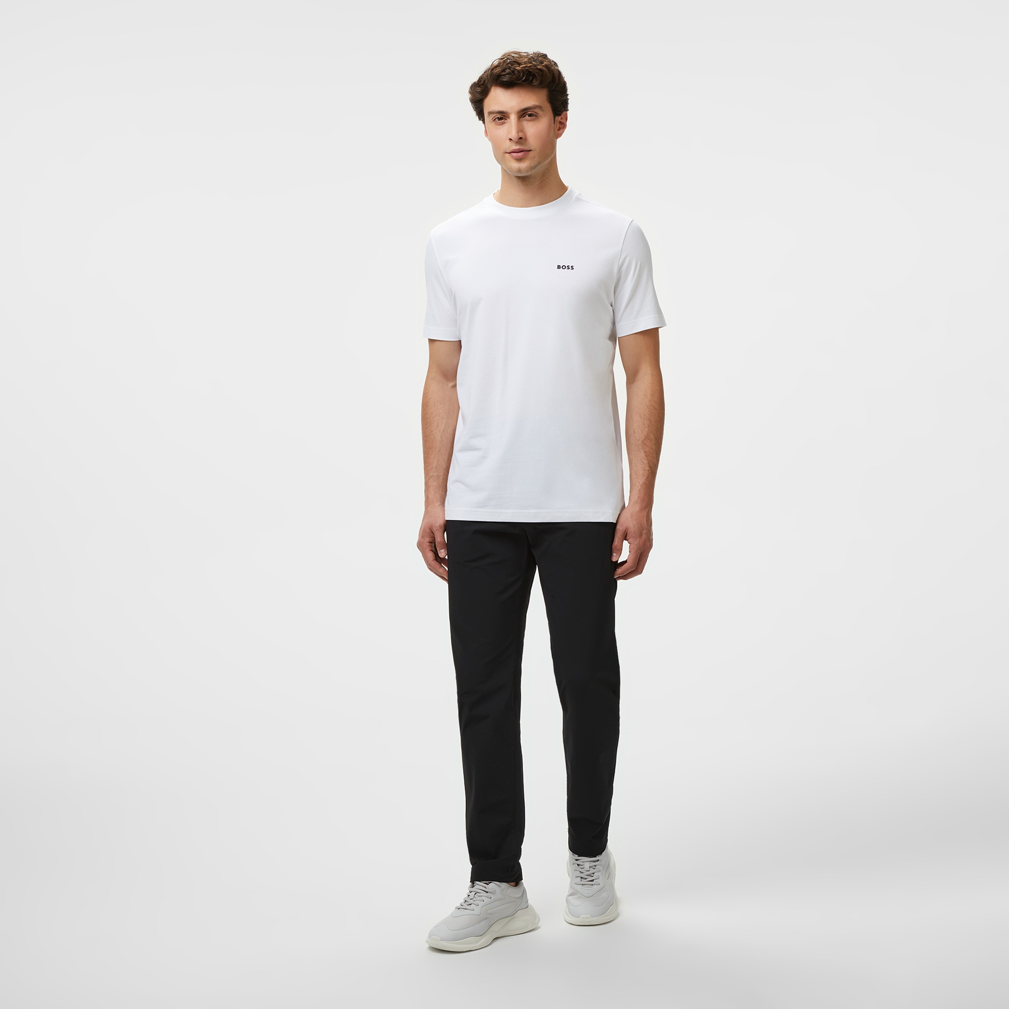 Boss Erkek Beyaz T-Shirt