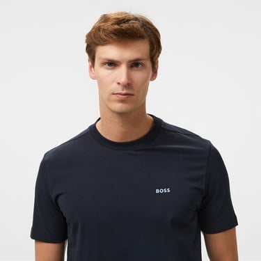  Boss Erkek Mavi T-Shirt