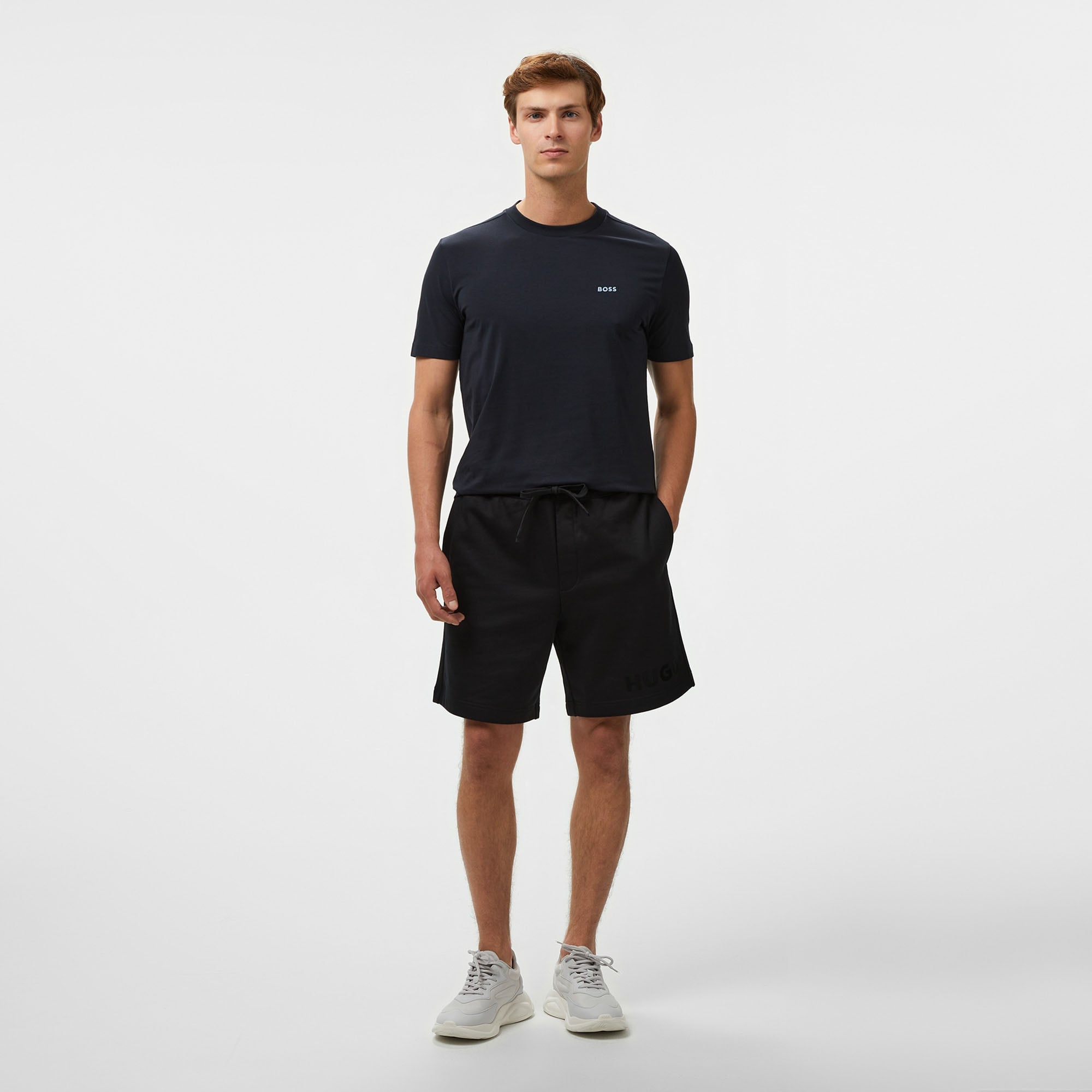 Boss Erkek Mavi T-Shirt