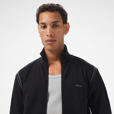  Boss Erkek Siyah Sweatshirt