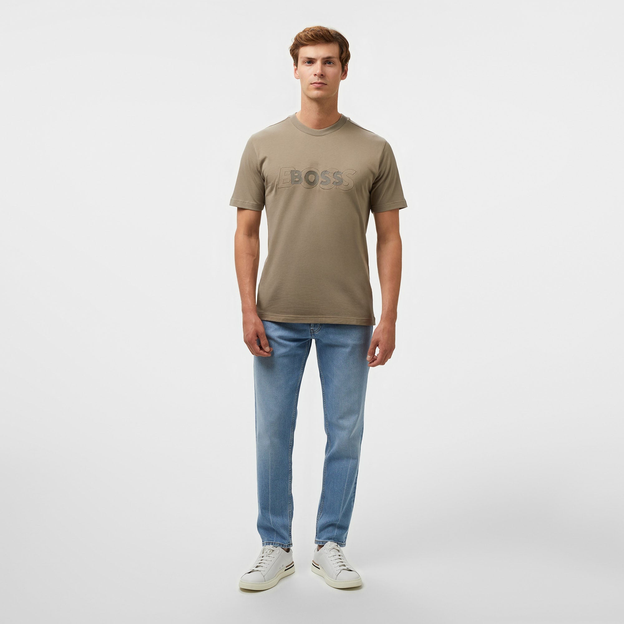 Boss Erkek Yeşil T-Shirt