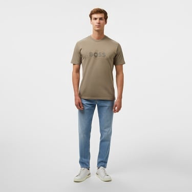  Boss Erkek Yeşil T-Shirt