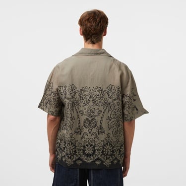  Hugo Espino Erkek Kahverengi Gömlek