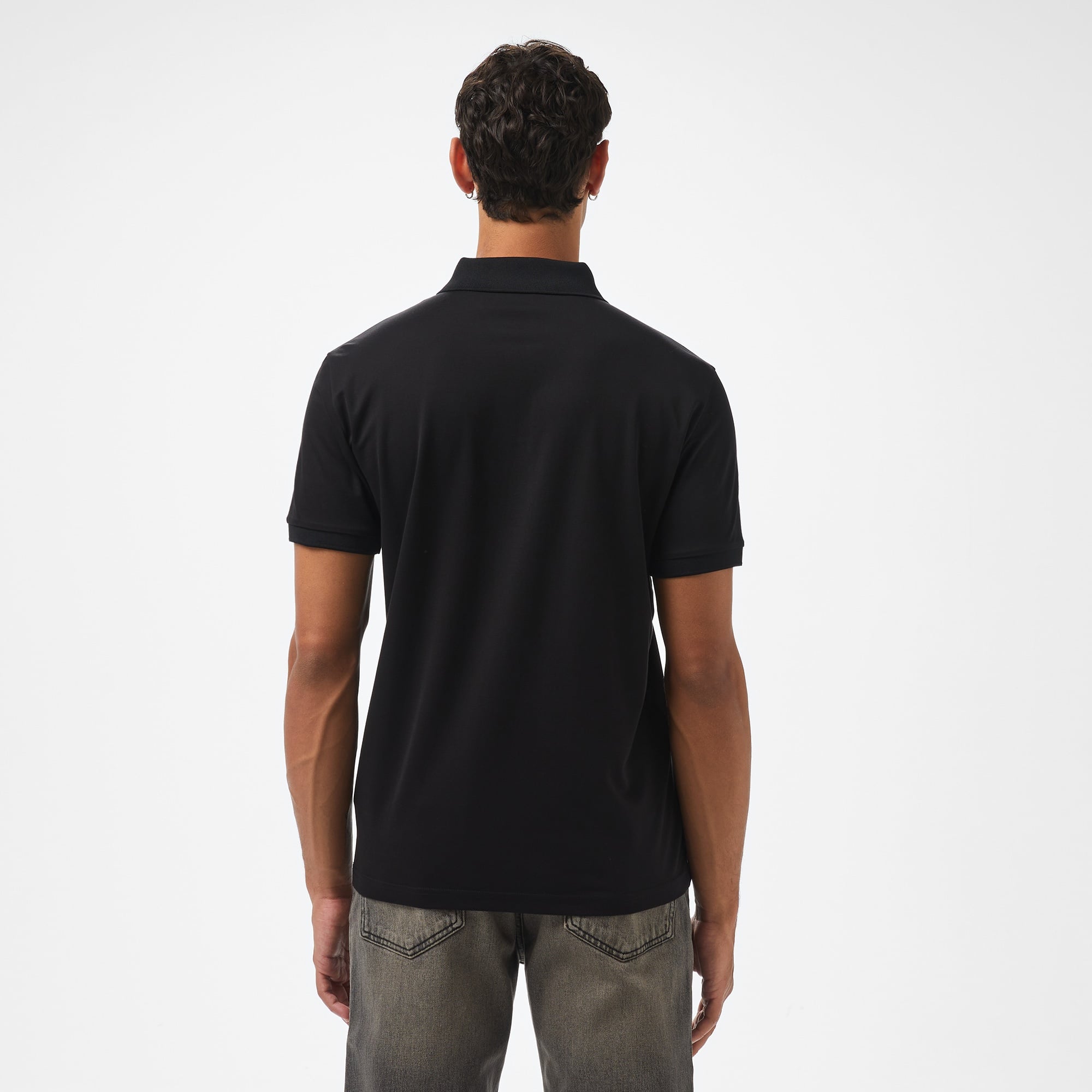 EA7 Erkek Siyah Polo