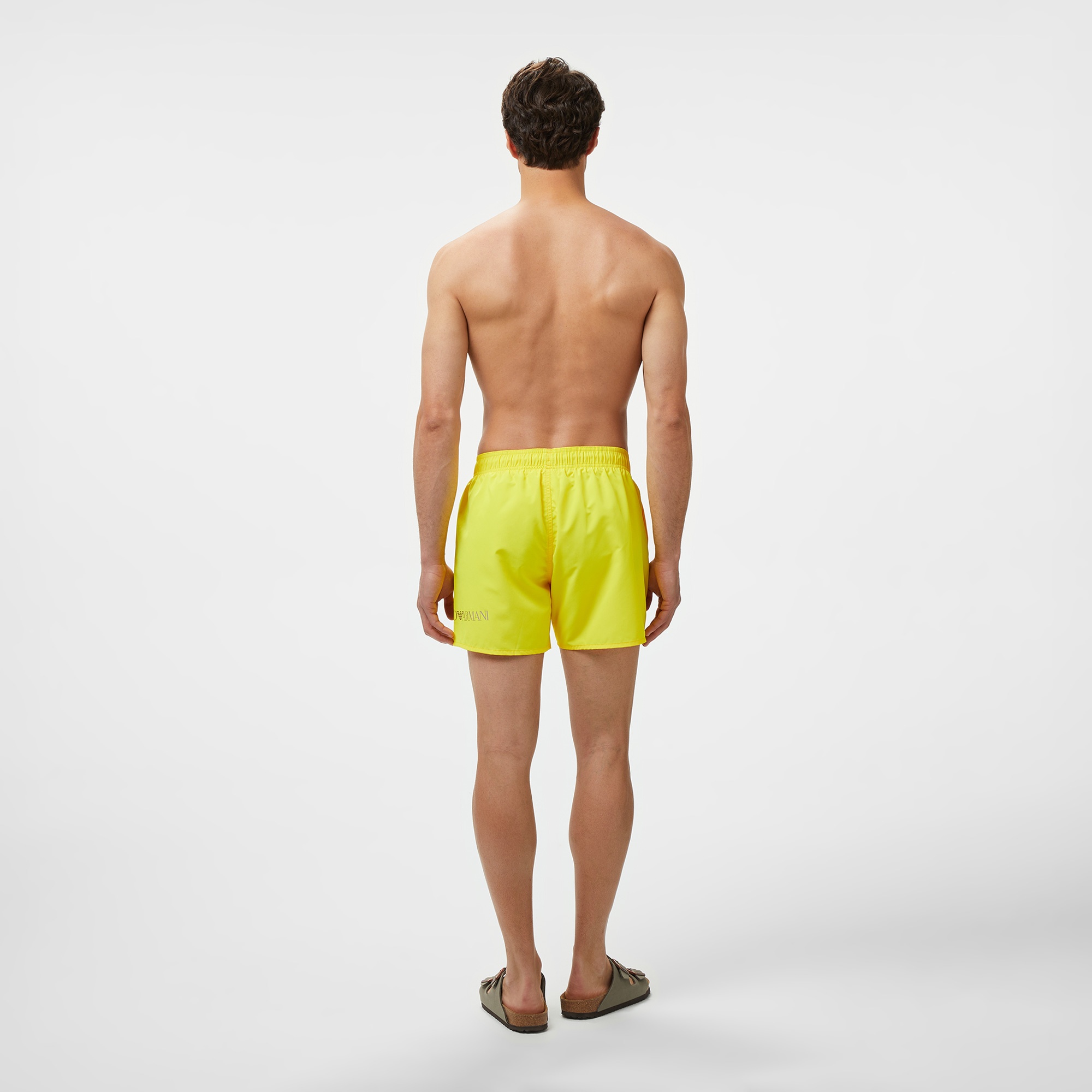 EA7 Erkek Sarı Mayo Şort