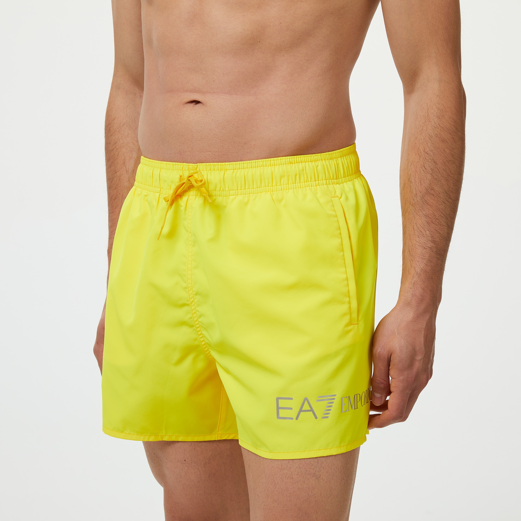 EA7 Erkek Sarı Mayo Şort
