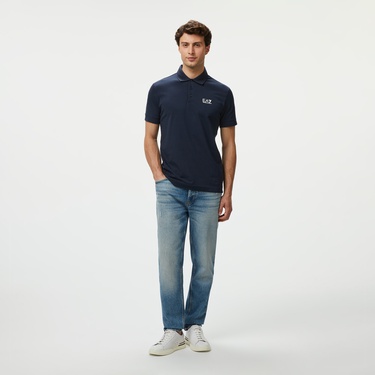  EA7 Erkek Mavi Polo