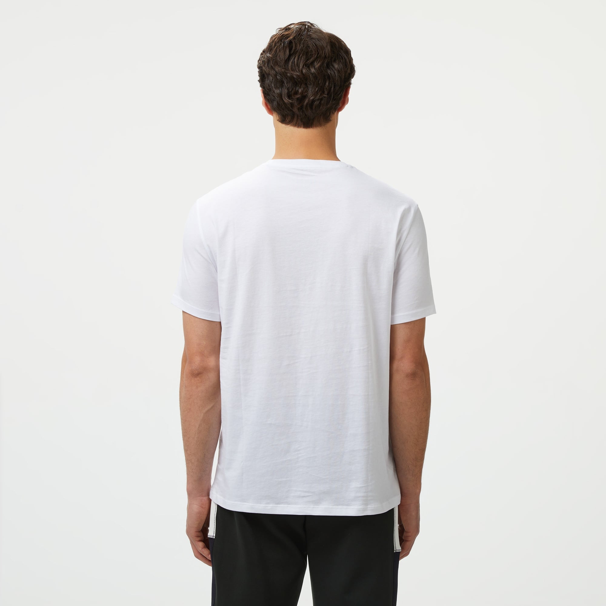 Armani Exchange Erkek Beyaz Bisiklet Yaka T-Shirt