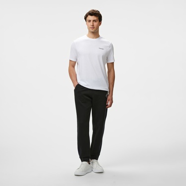  Armani Exchange Erkek Beyaz Bisiklet Yaka T-Shirt