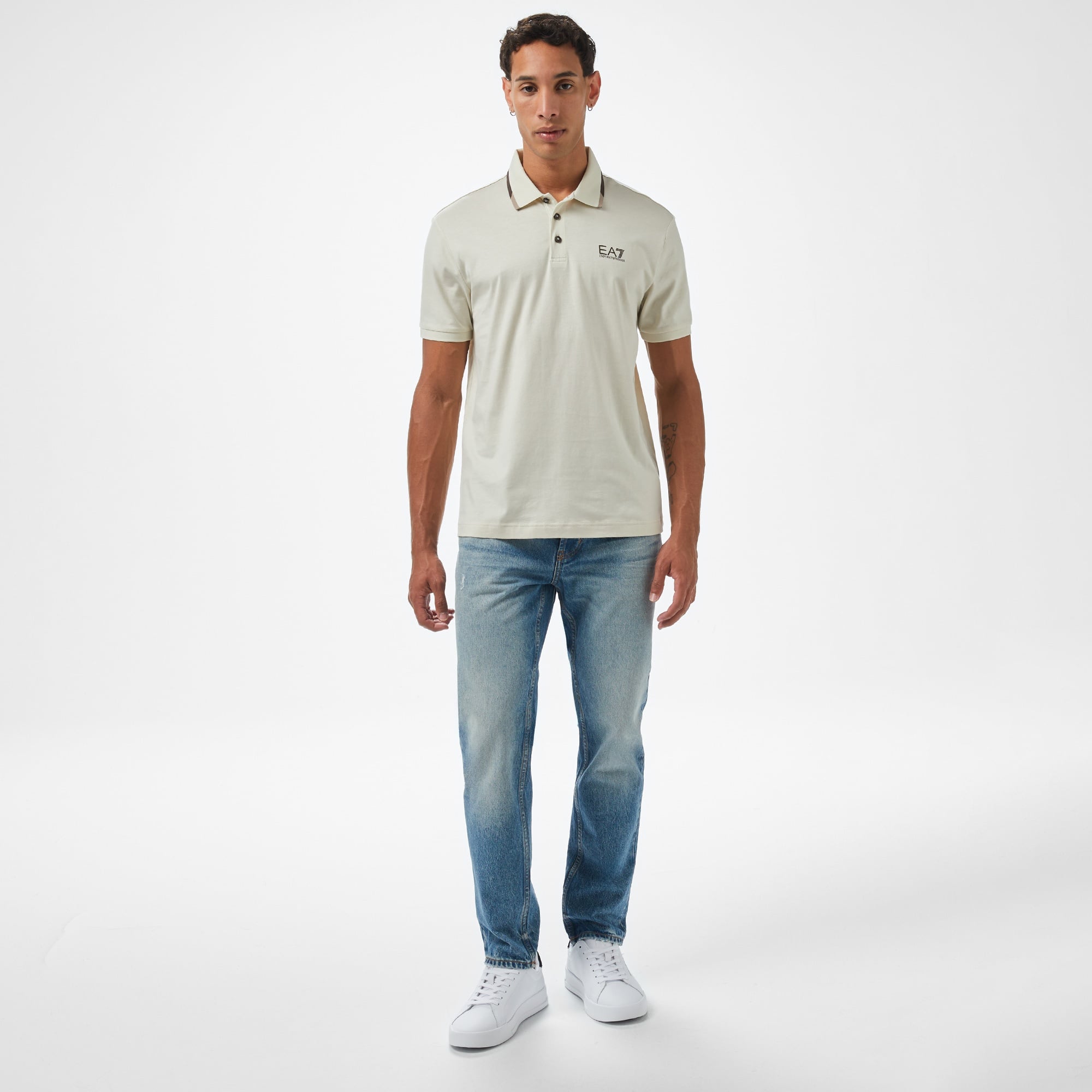 EA7 Erkek Gri Polo