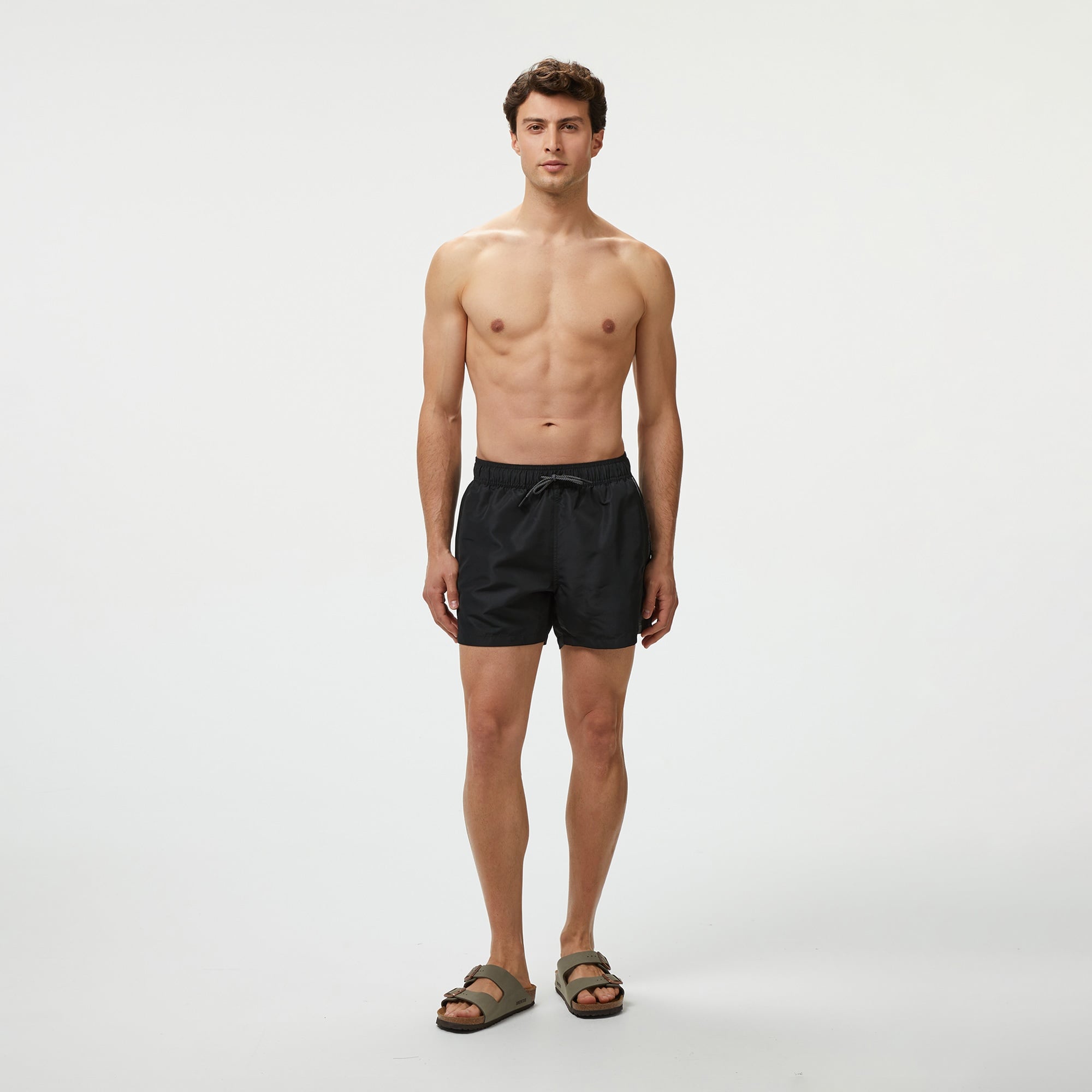 EA7 Erkek Siyah Mayo Şort