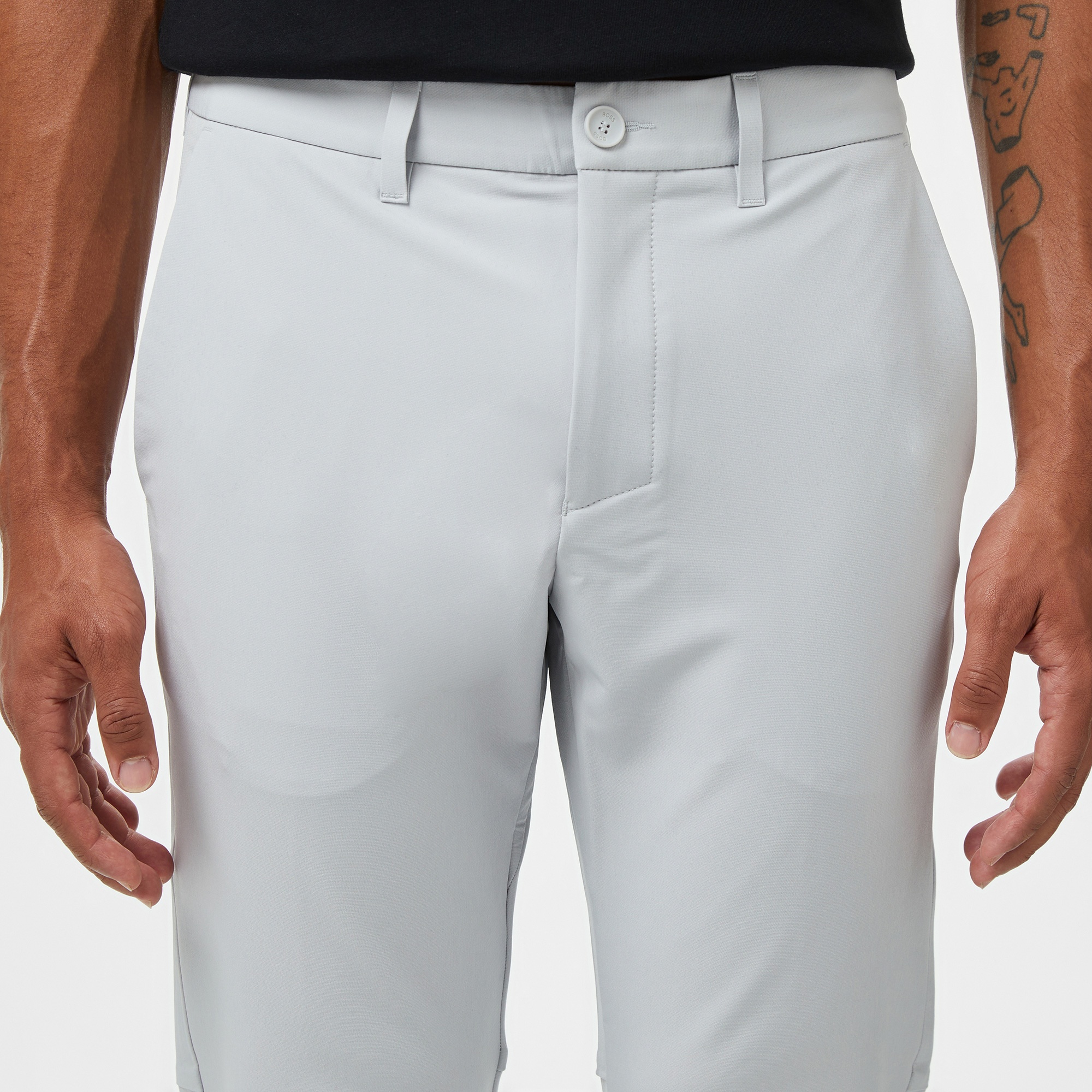 Boss Commuter Slim Erkek Gri Pantolon