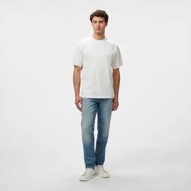  Hugo Dapolino Erkek Beyaz T-Shirt