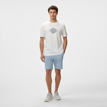  Hugo Dalendi Erkek Beyaz T-Shirt