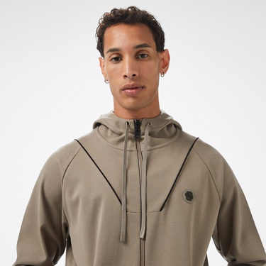  Boss Saggy Erkek Yeşil Sweatshirt