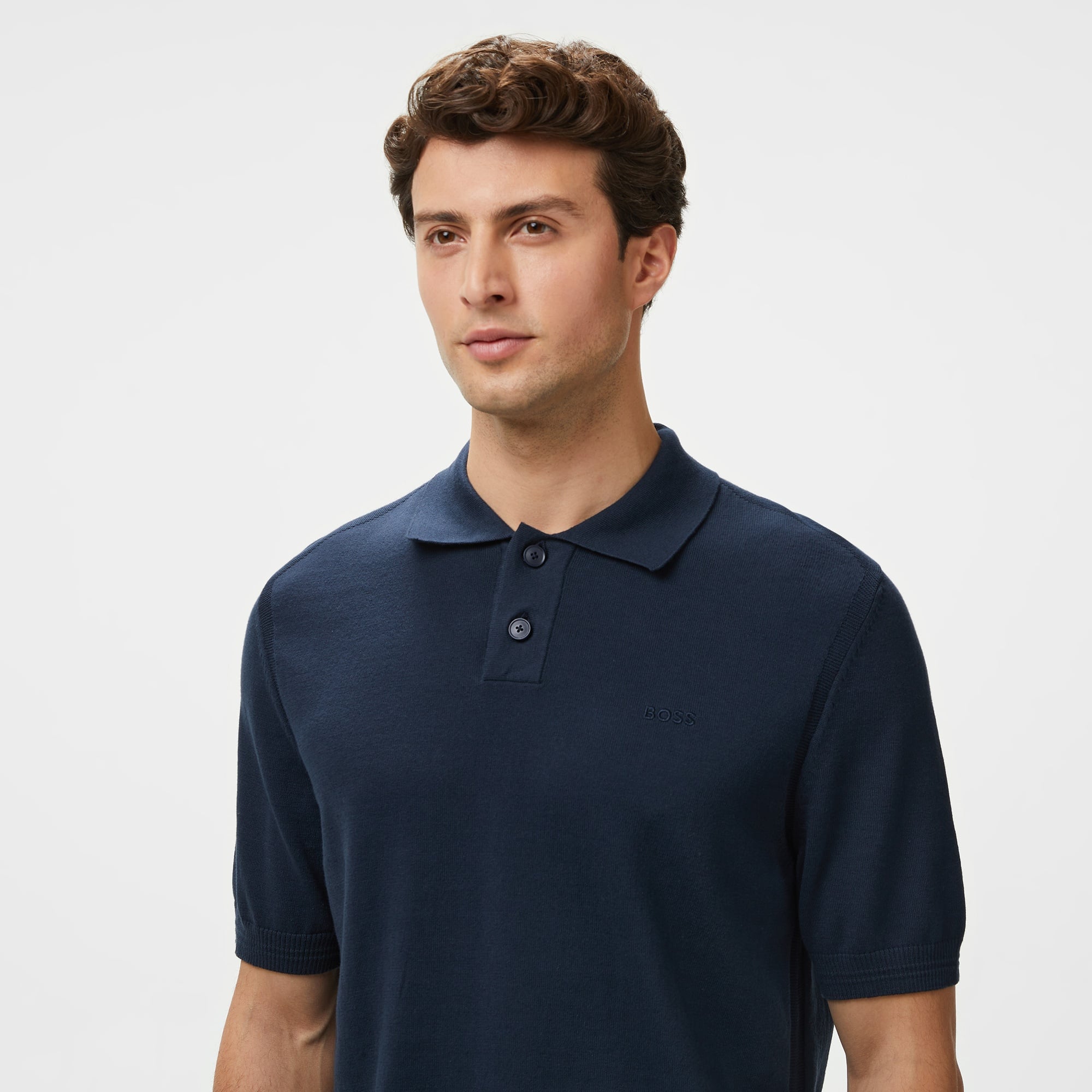 Boss Asac Erkek Lacivert Polo