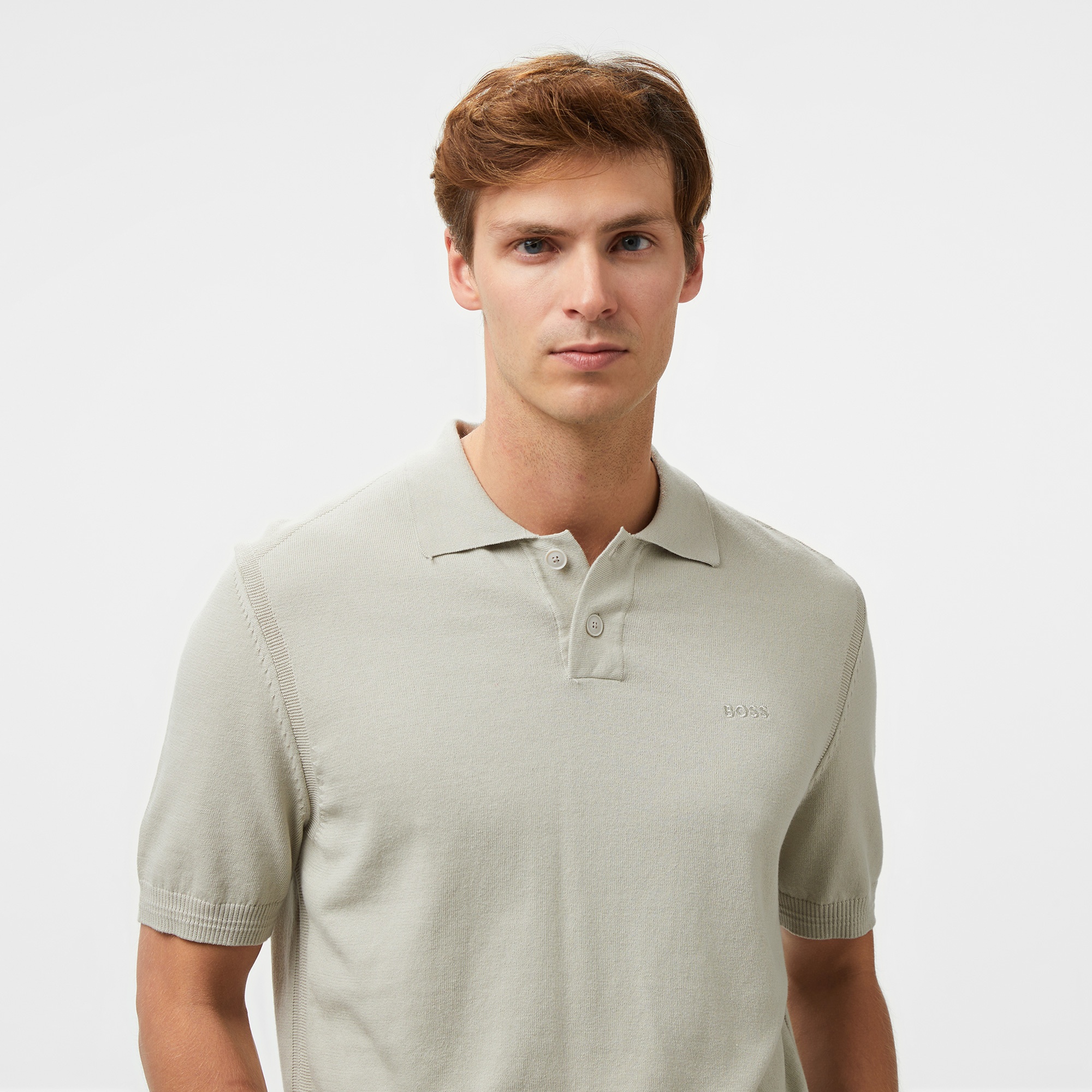 Boss Asac Erkek Bej Polo