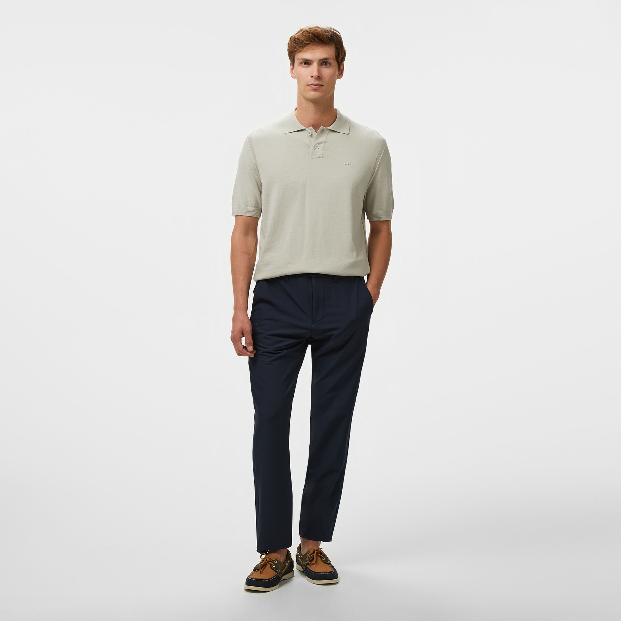 Boss Asac Erkek Bej Polo