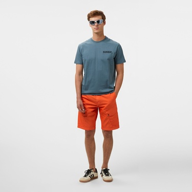  Napapijri  S-Vignoni Back SS Erkek Mavi T-Shirt