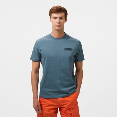  Napapijri  S-Vignoni Back SS Erkek Mavi T-Shirt