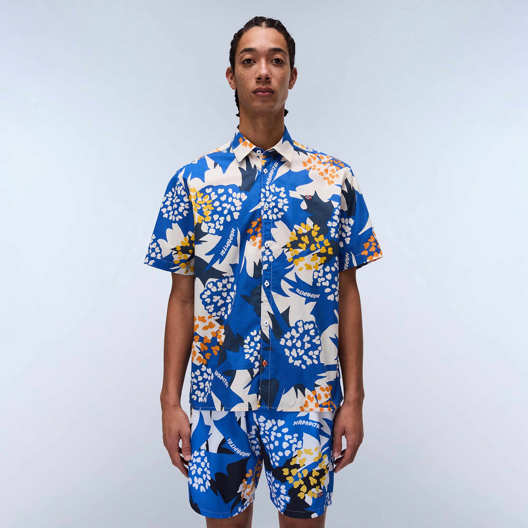  Napapijri G-Ronge Erkek Renkli Gömlek