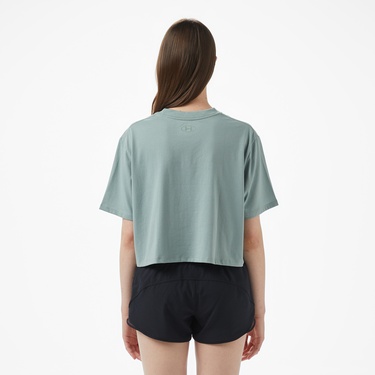  Under Armour Rival Kadın Mavi T-Shirt