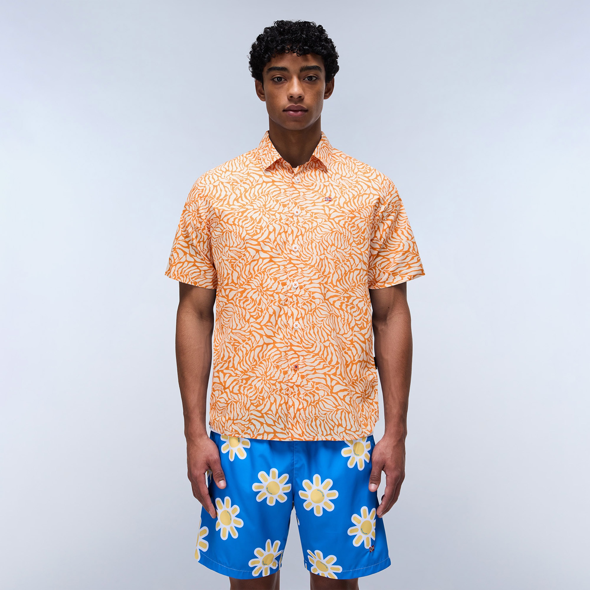 Napapijri G-Ronge Erkek Turuncu Gömlek