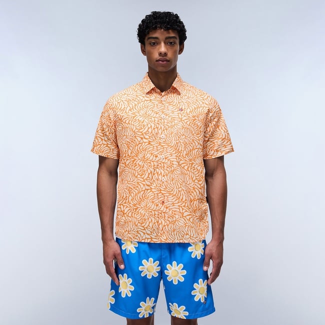  Napapijri G-Ronge Erkek Turuncu Gömlek