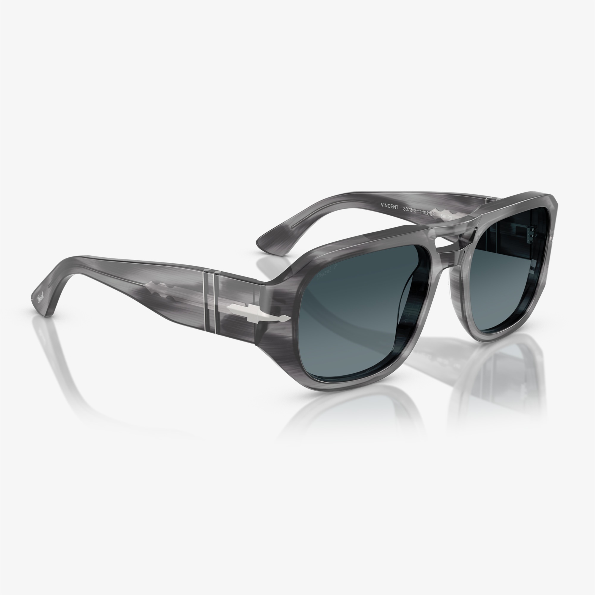 Persol PO3373S Unisex Gri Güneş Gözlüğü