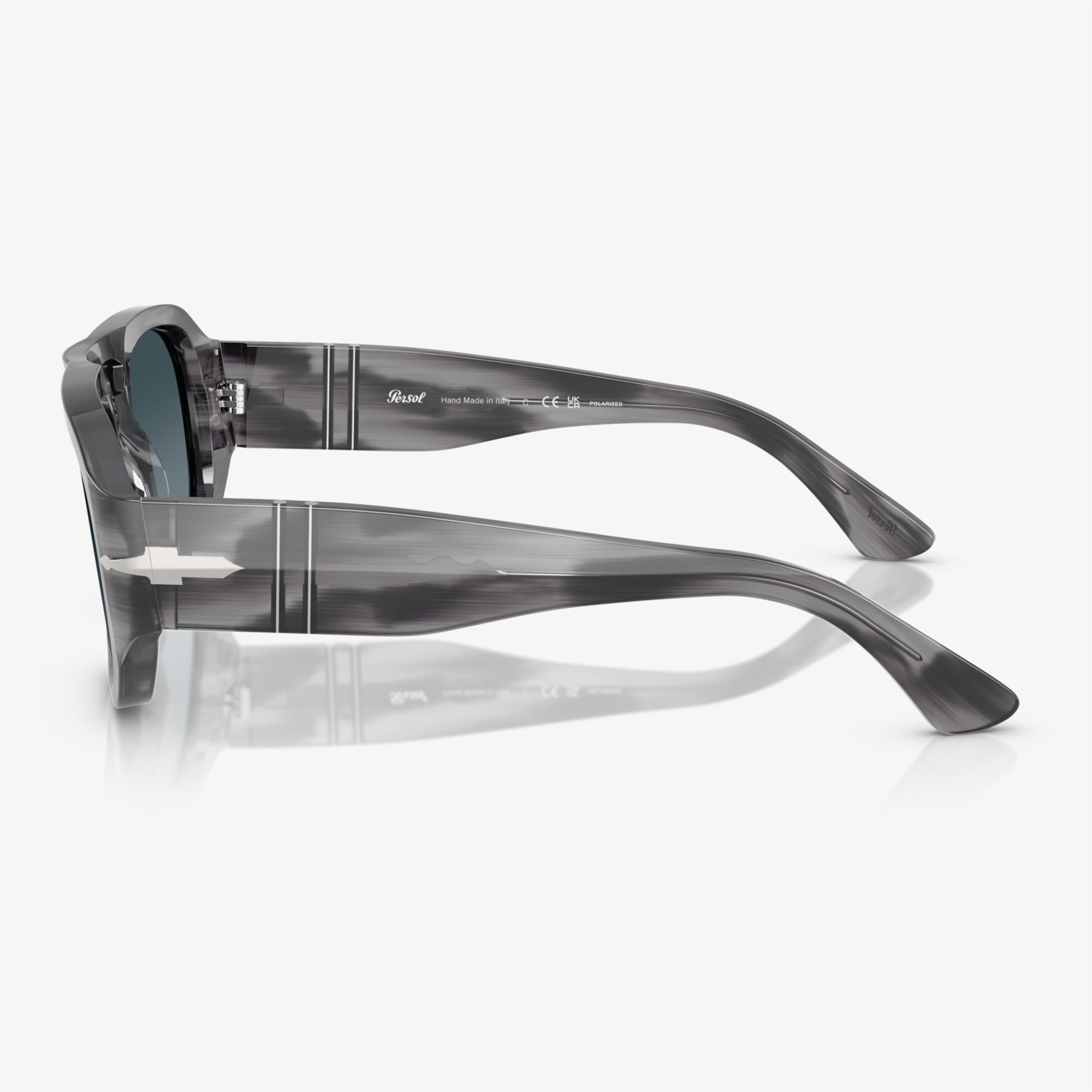 Persol PO3373S Unisex Gri Güneş Gözlüğü