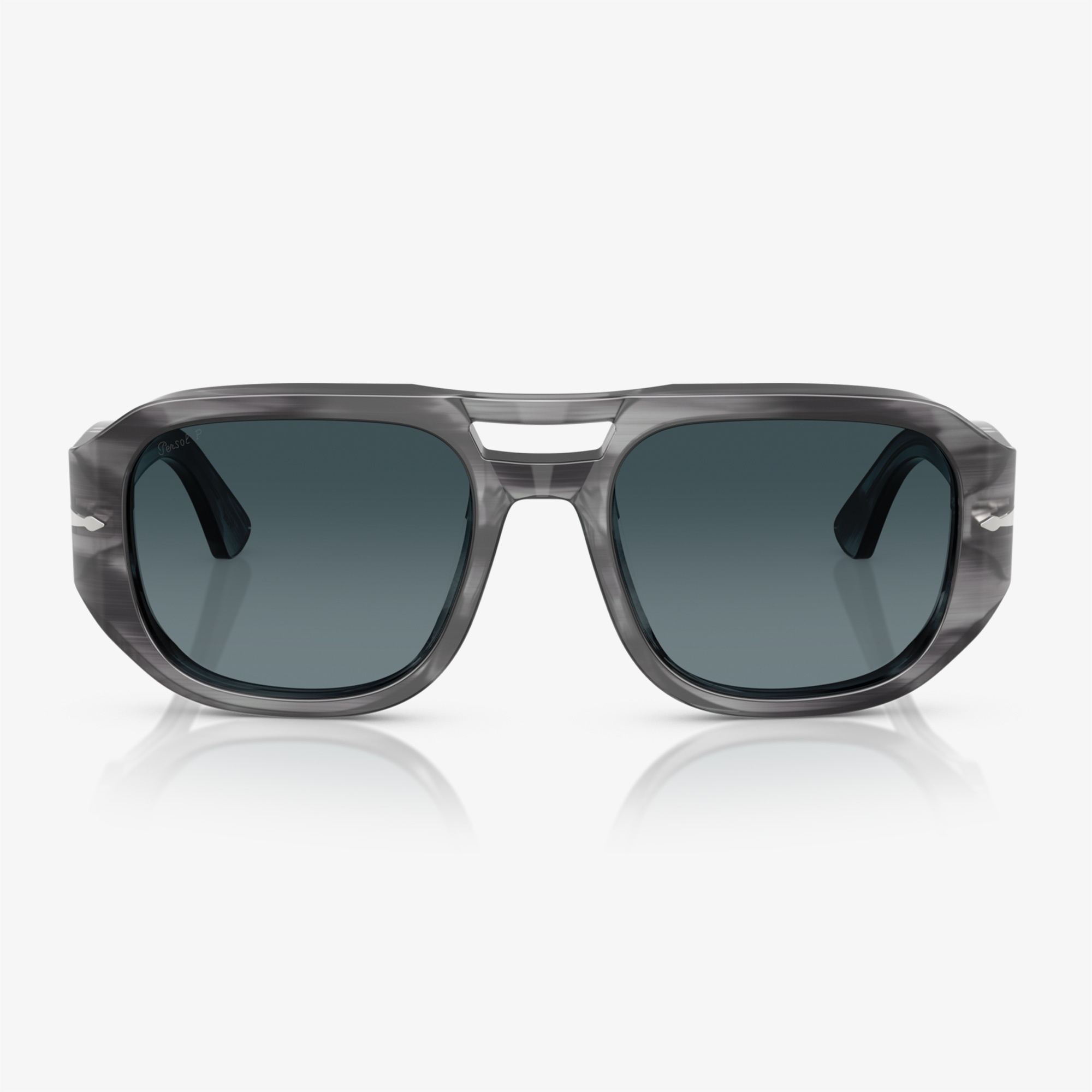 Persol PO3373S Unisex Gri Güneş Gözlüğü