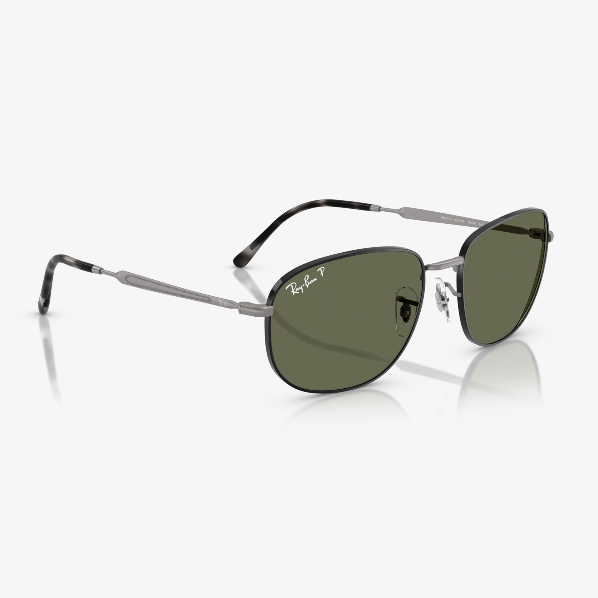 Ray-Ban RB3754 Unisex Siyah Güneş Gözlüğü