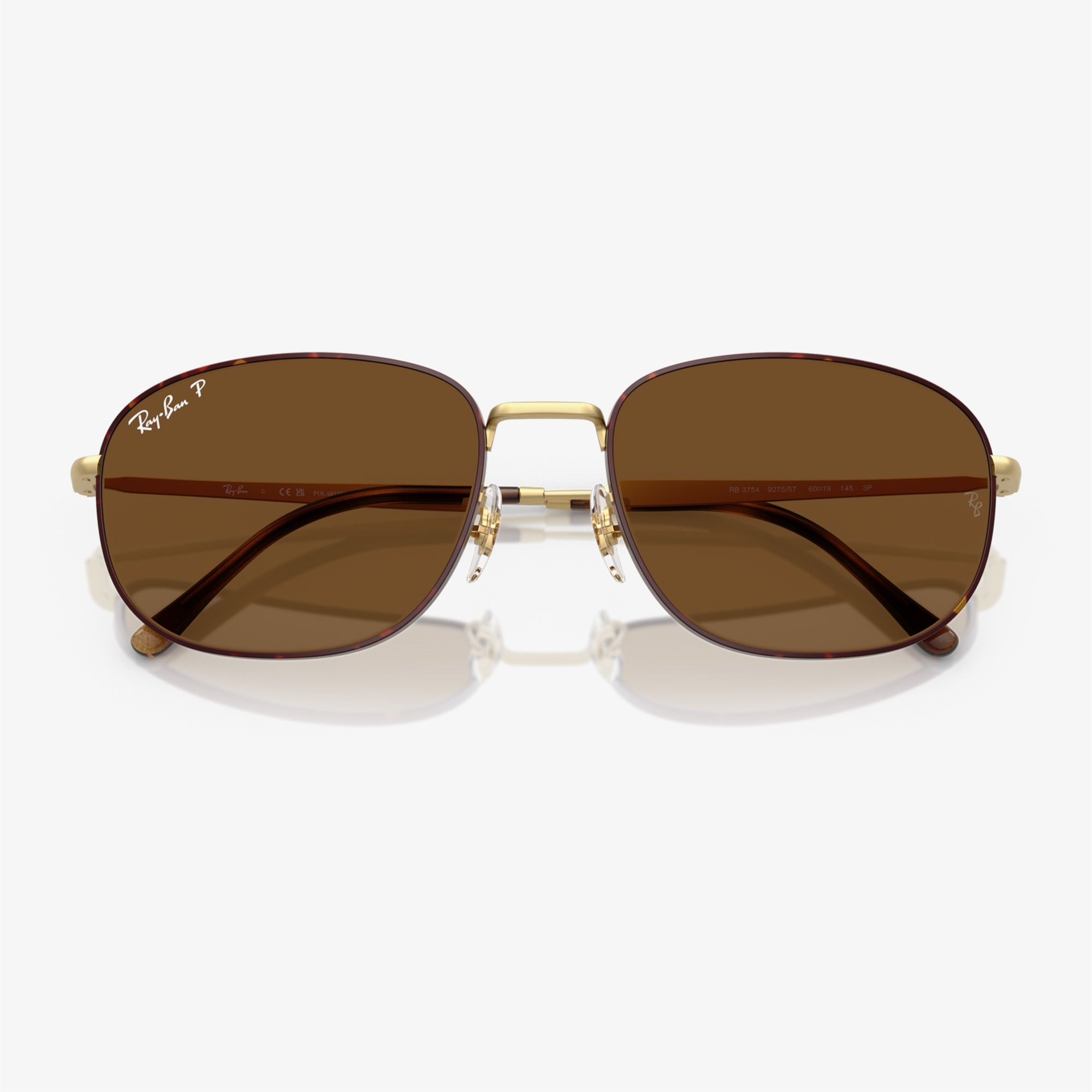 Ray-Ban RB3754 Unisex Altın Rengi Güneş Gözlüğü