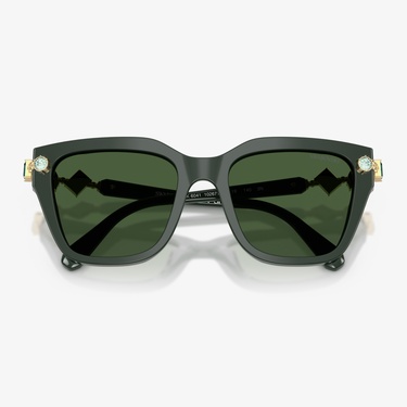  Swarovski SK6041 Kadın Koyu Yeşil Güneş Gözlüğü