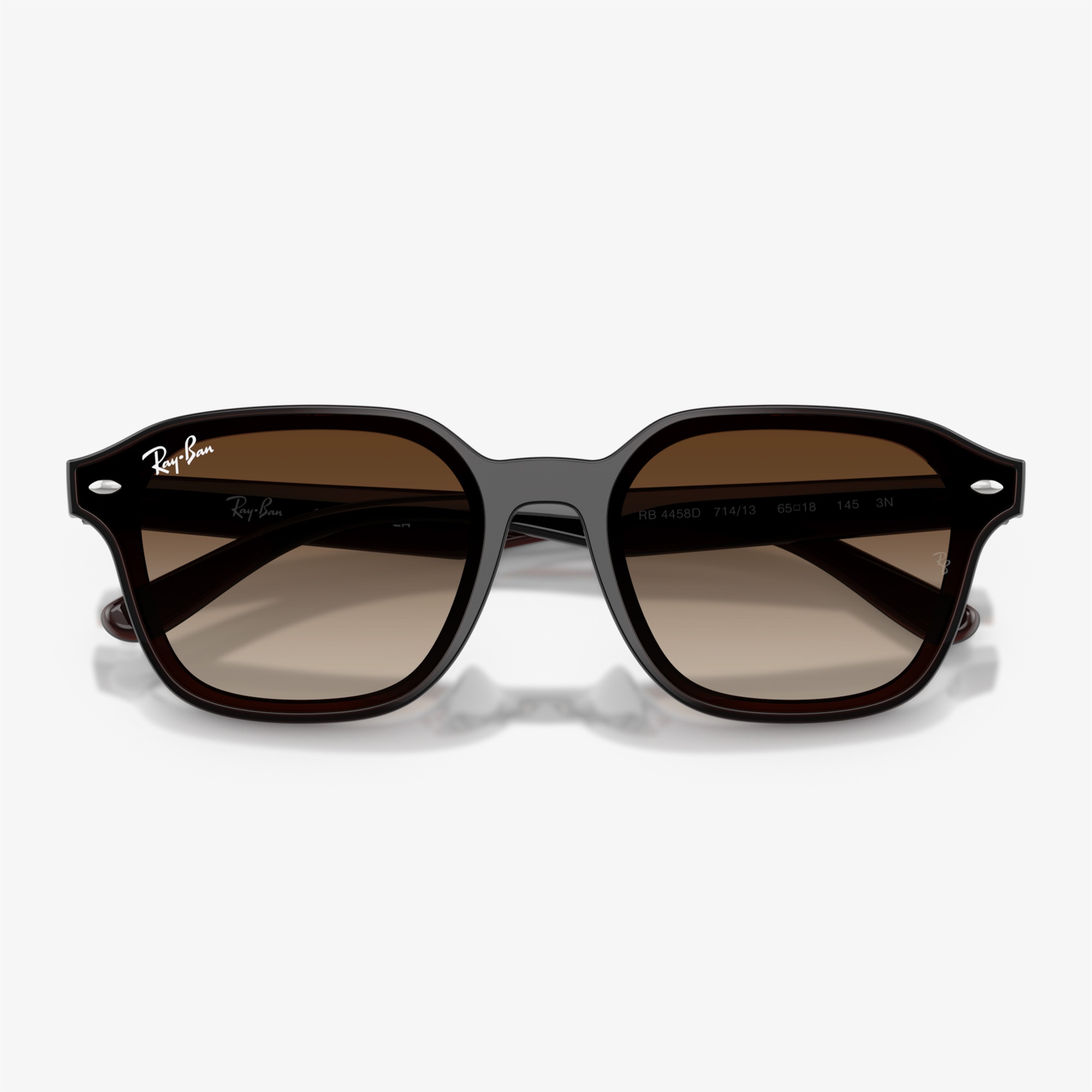 Ray-Ban RB4458D Unisex Kahverengi Güneş Gözlüğü