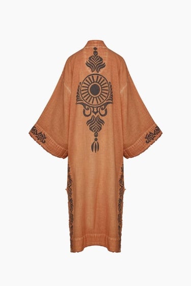  İKİKIZ Gaia Kimono Kadın Renkli