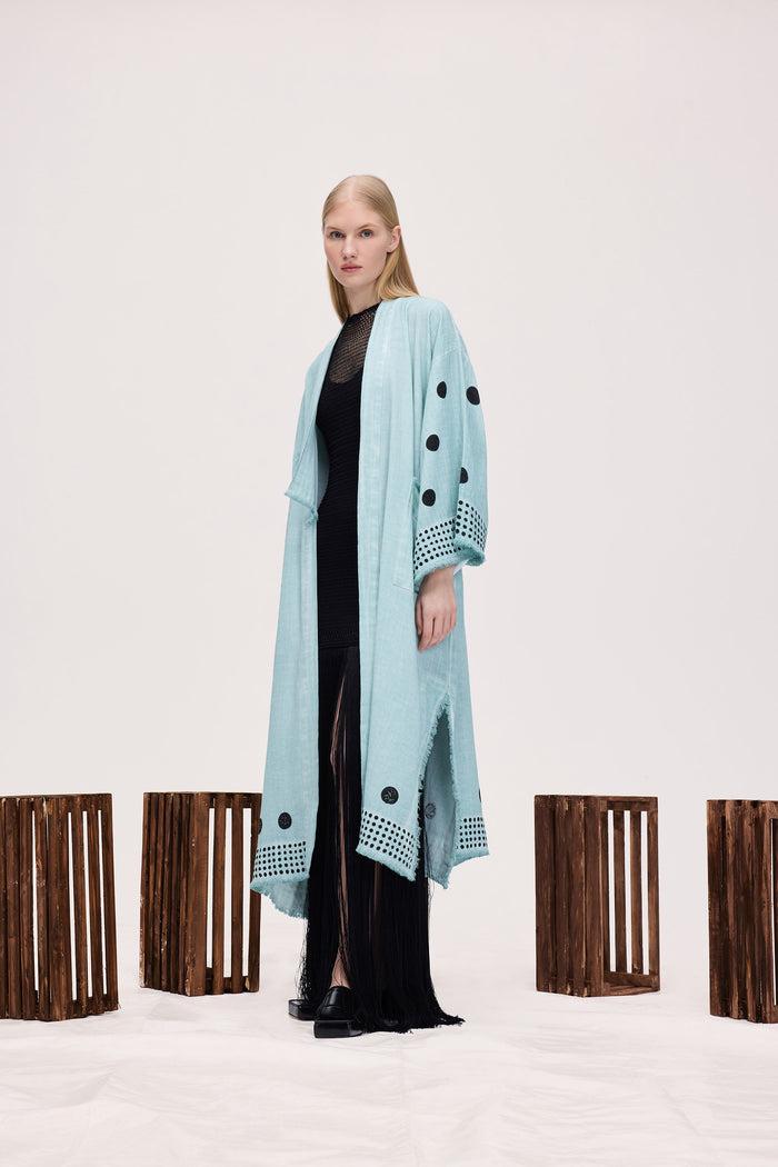  İKİKIZ Anahata Kimono Kadın Renkli