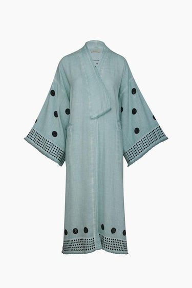  İKİKIZ Anahata Kimono Kadın Renkli