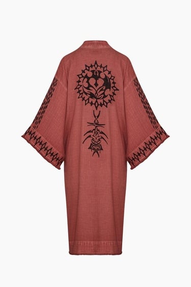  İKİKIZ Tiamat Kimono Kadın Renkli