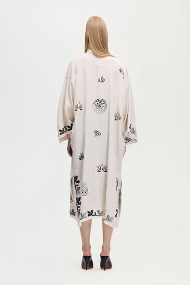  İKİKIZ Festival Kimono Kadın Renkli