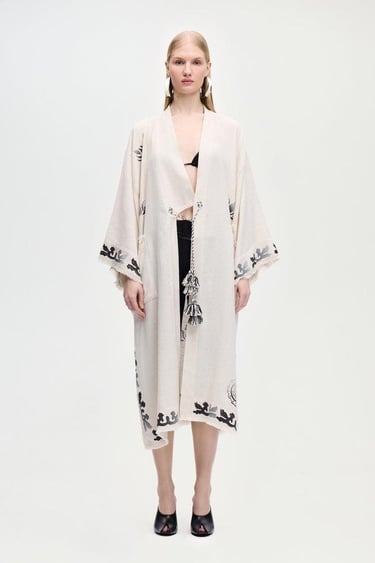  İKİKIZ Festival Kimono Kadın Renkli