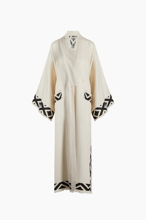  İKİKIZ Saga Kimono Kadın Renkli