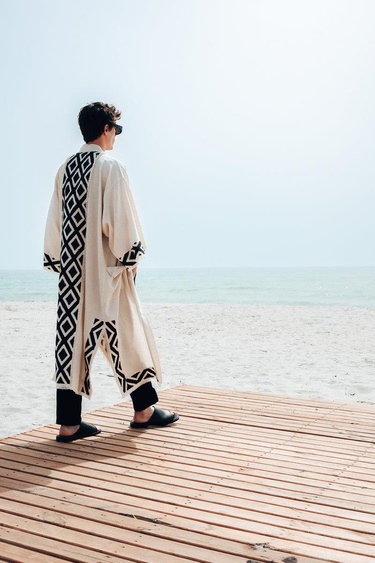  İKİKIZ Saga Kimono Kadın Renkli