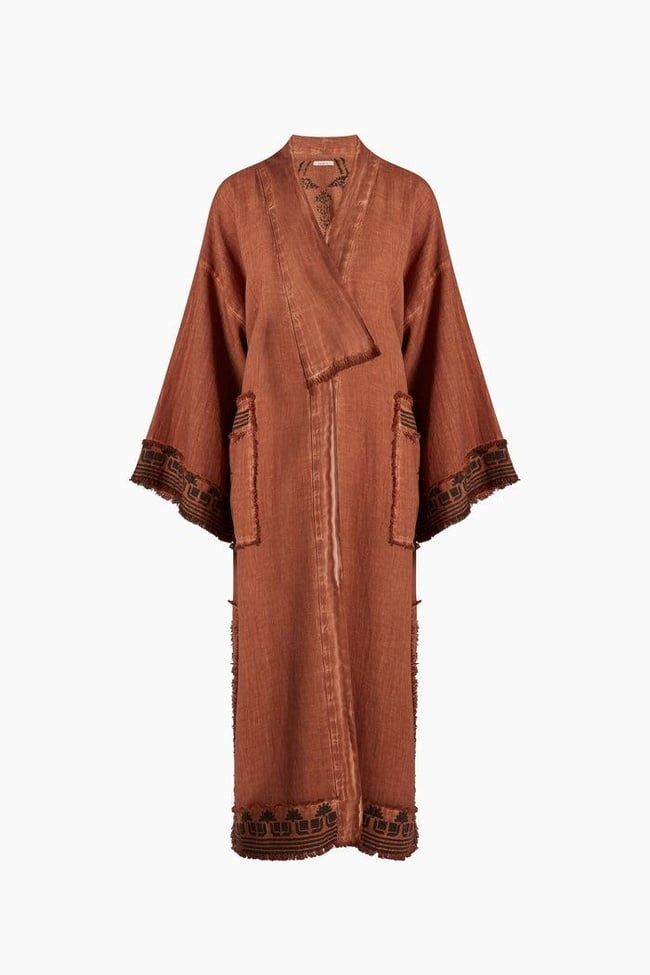  İKİKIZ Nubi Kimono Kadın Renkli