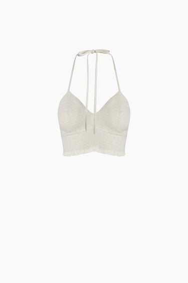  İKİKIZ Üçgen Büstiyer Kadın Naturel